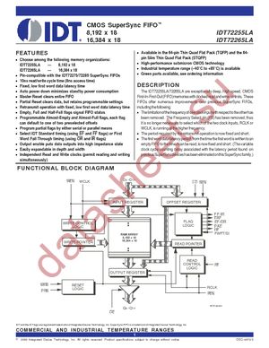 72255LA10PFG datasheet  